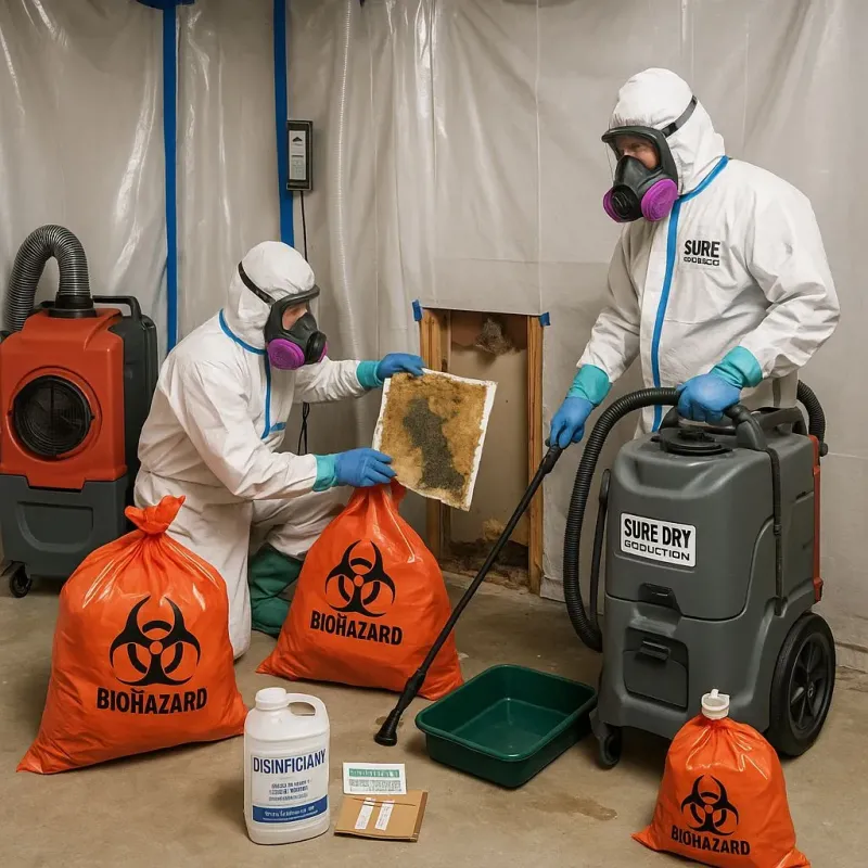 Contaminated Water Handling Protocols process in Akron, IA
